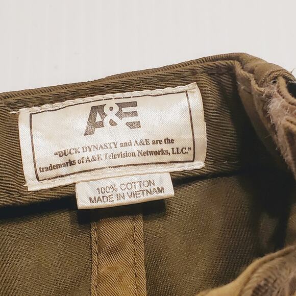Duck Dynasty A&E Khaki Baseball hat cap. Size adjustable. 100% Cotton. - Picture 6 of 8